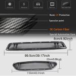 Ford Mustang Coupe Convertible 2-Door 2015-2017 Front Grille Carbon Fiber
