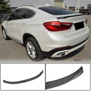 BMW X6 F16 Sport Utility 2015-2019 Rear Trunk Spoiler Carbon Fiber