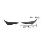 BMW X3 G01 xDrive30i M40i 2018-2020 Rear Window Side Vent Spoiler Carbon Fiber