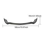 Mercedes Benz S Class W222 Pre-facelift 2014-2017 Front Bumper Lip Carbon Fiber/FRP