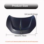 Ferrari 458 Italia Spider 2011-2015 Engine Bonnet Hood Cover Dry Carbon Fiber