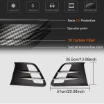 Mercedes Benz C197 SLS AMG Coupe 2010-2013 Side Air Fender Vents Dry Carbon Fiber