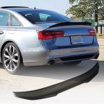 Audi A6 Sline S6 C7 C7.5 Sedan 2012-2019 Rear Trunk Spoiler Carbon Fiber/FRP