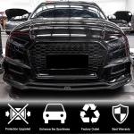 Audi A4 Sline B9 Sedan 2017-2020 Front Fog Lamp Covers Carbon Fiber