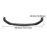 Volkswagen VW Multivan Transporter T6 2015-2020 Front Bumper Lip Carbon Fiber