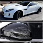 Jaguar F-TYPE 2013-2021 Mirror Covers Add-on Style Carbon Fiber