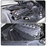 ABS Engine Bay Panel Cover for Chevy Chevrolet Corvette C8 Coupe 2020-2023 Carbon Pattern Engine Compartment Cover Kit Factory Outlet
