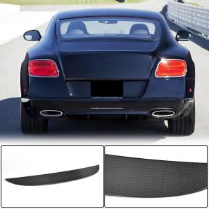 Bentley Continental GT W12/V8 2nd Gen Coupe 2012-2017 Rear Middle Window Spoiler Carbon Fiber