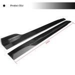 Carbon Fiber Side Skirts for Infiniti G37 Q60 Coupe 2 Door 2008-2015