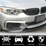 BMW 2 Series F22 F23 220i 228i 230i M Sport M235i M240i 2014-2019 Front Bumper Splitter Carbon Fiber
