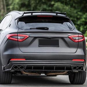 Maserati Levante M161 Sport Utility 2016-2022 Rear Middle Spoiler Carbon Fiber