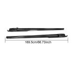 Porsche 911 Carrera/Targa 4 (S) 2017 Side Skirts Dry Carbon Fiber