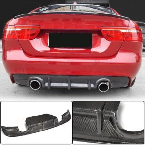 Jaguar XE X760 Sedan 2015-2019 Rear Bumper Diffuser Carbon Fiber