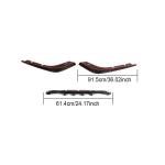 2018–2021 Kia Stinger 3-Piece Rear Diffuser Lip Kit Carbon Fiber/FRP