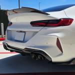 BMW 8 Series F93 M8 2009-2021 Rear Bumper Diffuser Dry Carbon Fiber