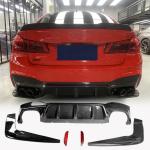 BMW 5 Series F90 M5 Pre-LCI 2017-2019 Rear Bumper Diffuser Carbon Fiber