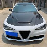 Alfa Romeo Giulia 952 Carbon Fiber Engine Bonnet Hood Cover 2017–2020