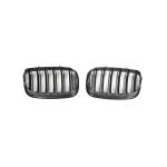 BMW X5 X6 E70 E71 X5M X6M 2008-2014 Front Grille Glossy Black ABS