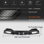 BMW 8 Series G16 M850i xDrive 2018-2021 Rear Bumper Diffuser Dry Carbon Fiber