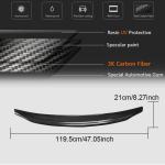 Audi A5 B8 B8.5 Sline S5 RS5 Convertible 2008-2016 Rear Trunk Spoiler Carbon Fiber/FRP