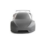 Universal Full By Handmade Car Model for car enthusiasts Matte Carbon Fiber