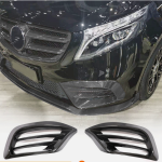 Mercedes Benz W447 Vito 2020UP Front Bumper Vents Dry Carbon Fiber