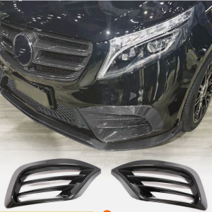 Mercedes Benz W447 Vito 2020UP Front Bumper Vents Dry Carbon Fiber