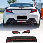 Subaru BRZ Toyota GR86 2022+ Rear Bumper with Splitters Carbon Fiber
