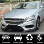 Mercedes Benz (W218) C218 CLS350 CLS400 CLS500 Base 2015-2018 Front Bumper Lip Carbon Fiber