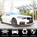BMW 5 Series G30 G31 M Sport Pre-LCI 2017-2020 Front Bumper Splitters Carbon Fiber