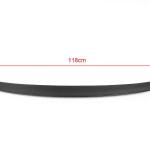 BMW 3 Series E93 M3 Convertible 2007-2013 Rear Trunk Spoiler Carbon Fiber