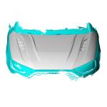 Audi RS4 2021-2024 Engine Bonnet Hood Cover Dry Carbon Fiber