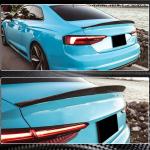 Audi A5 S5 RS5 B9 B9.5 Coupe 2017-2022 Carbon Fiber/FRP Rear Trunk Spoiler