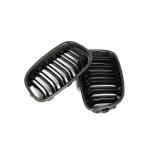 For BMW 1 Series F20 F21 Hatchback Pre-LCI Carbon Fiber Front Grille Frame Bumper Grille Outline Trim Decoration Emblem