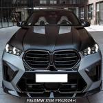 BMW X5M F95 LCI (2024+) Glossy Black ABS Front Bumper Lip-Direct Fit