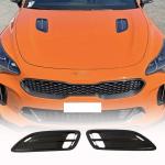 Kia Stinger 2018-2023 Front Hood Air Intake Vents Dry Carbon Fiber