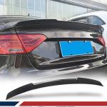 Carbon Fiber Trunk Spoiler for Audi A5 S5 4-Door 2012-2017 Rear