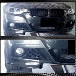 BMW 3 Series F34 M Sport GT GranTurismo 2014-2018 Front Bumper Splitters Carbon Fiber