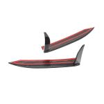 Porsche 911 Carrera 4 GTS 2017 Rear Bumper Splitter Carbon Fiber