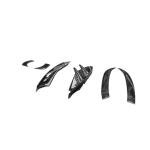 Porsche Taycan Turbo S 9J1 Sedan 2019-2024 Head light Trim Frame Cover Carbon Fiber