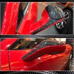 Ferrari 458 Italia Spider 2011-2016 Mirror Covers Dry Carbon Fiber