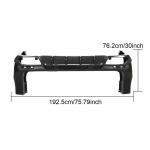Mercedes Benz V Class W447 Vito 2015-2019 Rear Bumper Cover Carbon Fiber