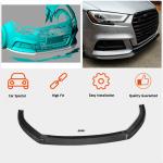 Audi S3 A3 8.5V Sline Sedan Facelift 2017-2020 Front Bumper Lip Carbon Fiber
