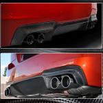 BMW 5 Series F10 M5 2011-2016 Rear Bumper Diffuser Carbon Fiber