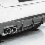 BMW 3 Series E92 E93 M Sport 2007-2012 Rear Bumper Diffuser Carbon Fiber