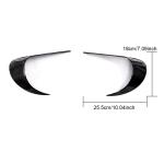 Subaru BRZ Toyota GT86 FT86 Scion FR-S Rear Headlight Lamp Eyebrow Trims Carbon Fiber