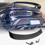 Porsche Taycan Base 4S Sedan 4-Door 2019-2024 Real Carbon Fiber Rear Trunk Spoiler