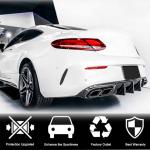 Mercedes-AMG C63 C63 S Coupe Convertible Rear Bumper Diffuser Carbon Fiber