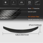 Mercedes Benz E Class W213 2016-2020 Rear Trunk Spoiler Carbon Fiber