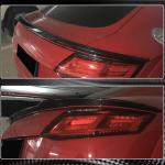 Audi TT TTS MK3 8S 2015-2019 Rear Trunk Spoiler Carbon Fiber